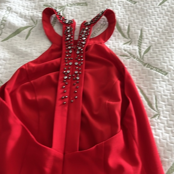 Red guess dress size 4 - Picture 4 of 5
